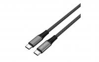 4smarts USB 2.0 USB-C Kabel, 1.5m, schwarz