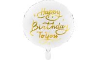 Partydeco Folienballon Happy Birthday