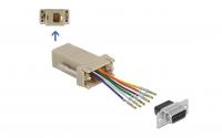 Delock Adapter D-Sub 9-Pin, Montagesatz
