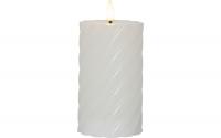 Star Trading LED Pillar Kerze Flamme Swirl