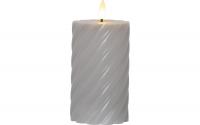 Star Trading LED Pillar Kerze Flamme Swirl