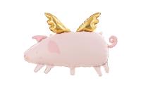 Partydeco Folienballon Schwein