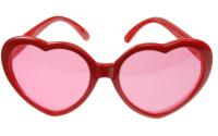 Partydeco Brille Herz