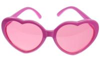 Partydeco Brille Herz