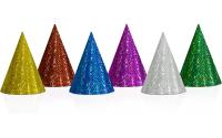 Partydeco Partyhut holografisch