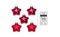 Inge Weihnachtskugel Stern, Ochsenblut