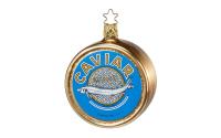 Inge Weihnachtskugel Caviar blau