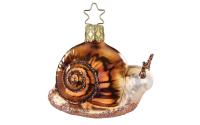 Inge Weihnachtskugel Schnecke braun