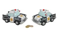 Spardose Polizeiwagen aus Poly
