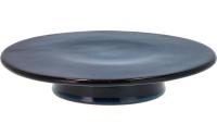 Bitz Tortenplatte auf Fuss 30cm Dark blue