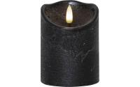 Star Trading LED Pillar Kerze Flamme Rustic