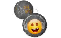 Klaus Herding Kissen Emoji rund, inkl.
