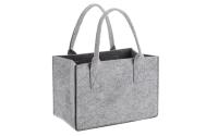 Glorex Filztasche, bicolor, grau/anthrazit