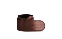 BROOKS Leder Hosenschnappband braun