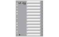 VON Register Zahlen 1-12, A4, PP