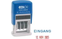 Colop Datumstempel mit Text Mini-Dater