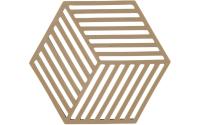 Zone Topfuntersetzer Hexagon Dark Camel