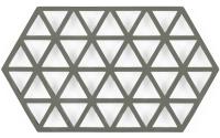 Zone Topfuntersetzer Triangles Olive Taupe