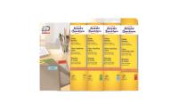 AZ Universal-Etiketten farbig, 2400 Stk