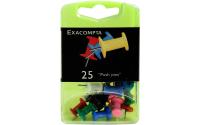 Exacompta Pinwandnadel Push Pins, 25 Stk