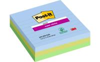 Post-it Haftnotizen Super Sticky liniert