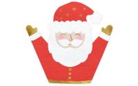 Partydeco Servietten Weihnachtsmann