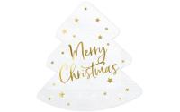 Partydeco Servietten Weihnachtsbaum