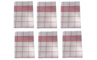Geschirrtuch Halbleinen, 6 Stk