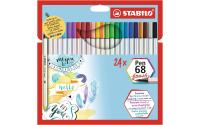 Stabilo Pen 68 brush Fasermaler