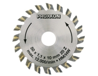Proxxon HM-bestücktes Kreissägeblatt 20Z