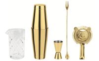 Paderno Bar Set Crystal 5tlg. gold