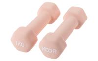 KOOR Kurzhantel 1 kg camel