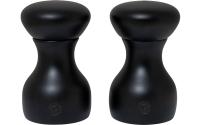 CrushGrind Gewürzmühle Lyon Black 2er Set