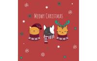 Paper + Design Servietten Meowy Xmas