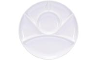Kadastar Fleischfondue-Teller weiss 26cm