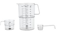 Rosti Messbecher Set Mensura klar