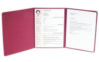 Exacompta Bewerbungsmappe A4 bordeauxrot
