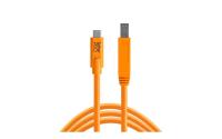 USB-C to 3.0 Male B, 15 (4.6m), Orange