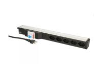 Bachmann PDU 19 5xT23, 1HE FI Schalter