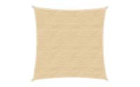 Sonnensegel Champagner 5.0m, Quadratisch