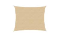 Sonnensegel Rechteck 3x4m, Champagn 225gm/2