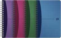 Oxford gebundenes Spiralheft assortiert