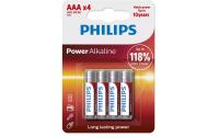 Philips Batterie Power Alkaline AAA