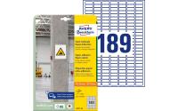 Avery Zweckform Starkhaftende Papier-Etik.