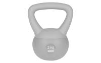 KOOR Kettlebell weich 2 kg, grau