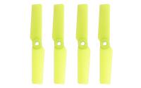 OMP Hobby Heckrotorblätter Gelb (4Stk.)