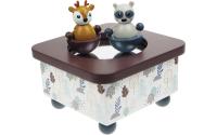Spielba Musikdose Waschbär & Reh
