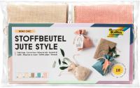 Folia Stoffbeutel Jute Style Boho Chic