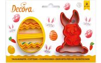 Decora Ausstechformen Osterhase und Ei