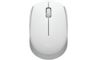 Logitech M171 wireless Maus off-white